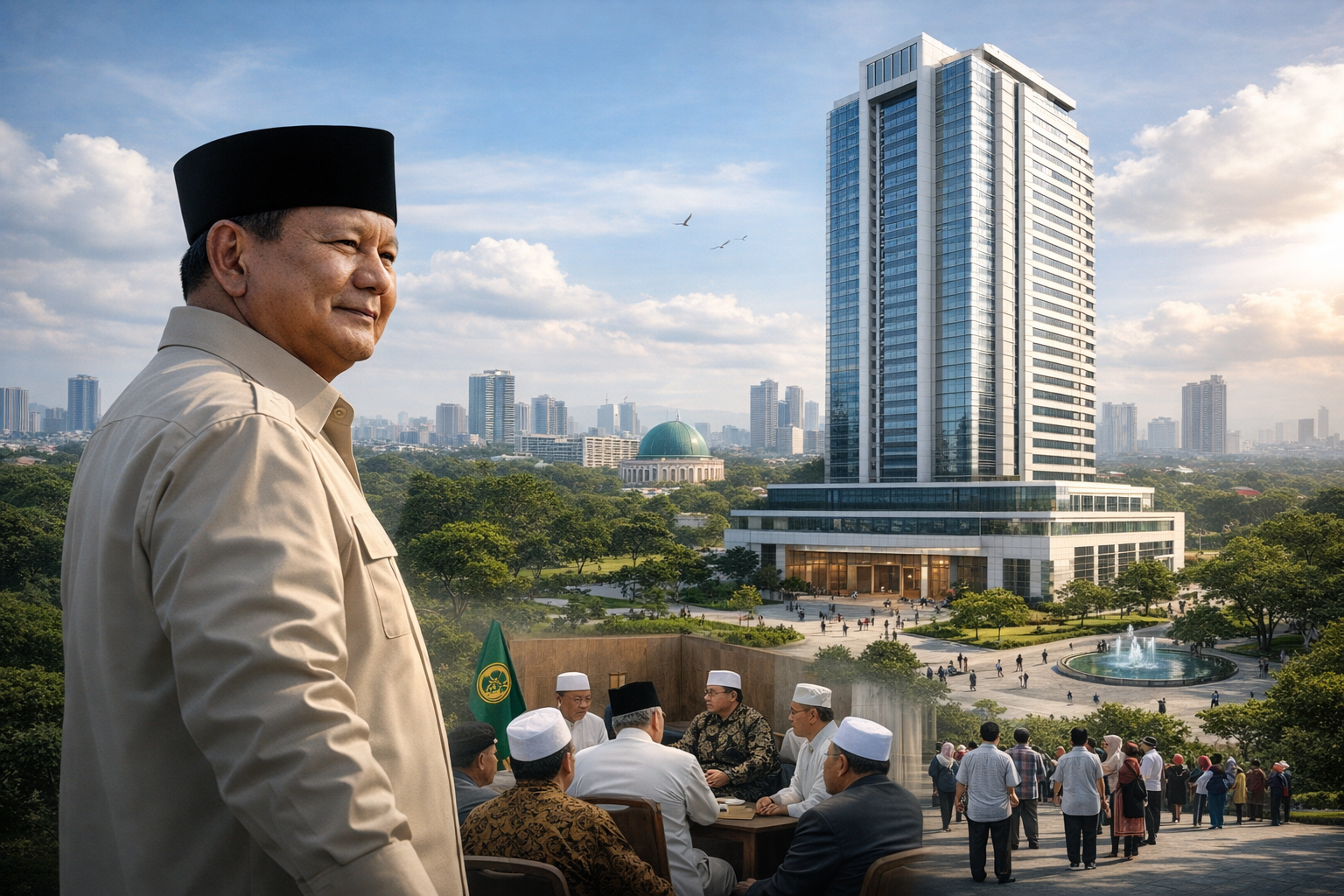 Presiden Prabowo Subianto Alokasikan Lahan 4.000 m² untuk Gedung Pusat MUI dan Ormas Islam: Wujud Perhatian kepada Umat Beragama