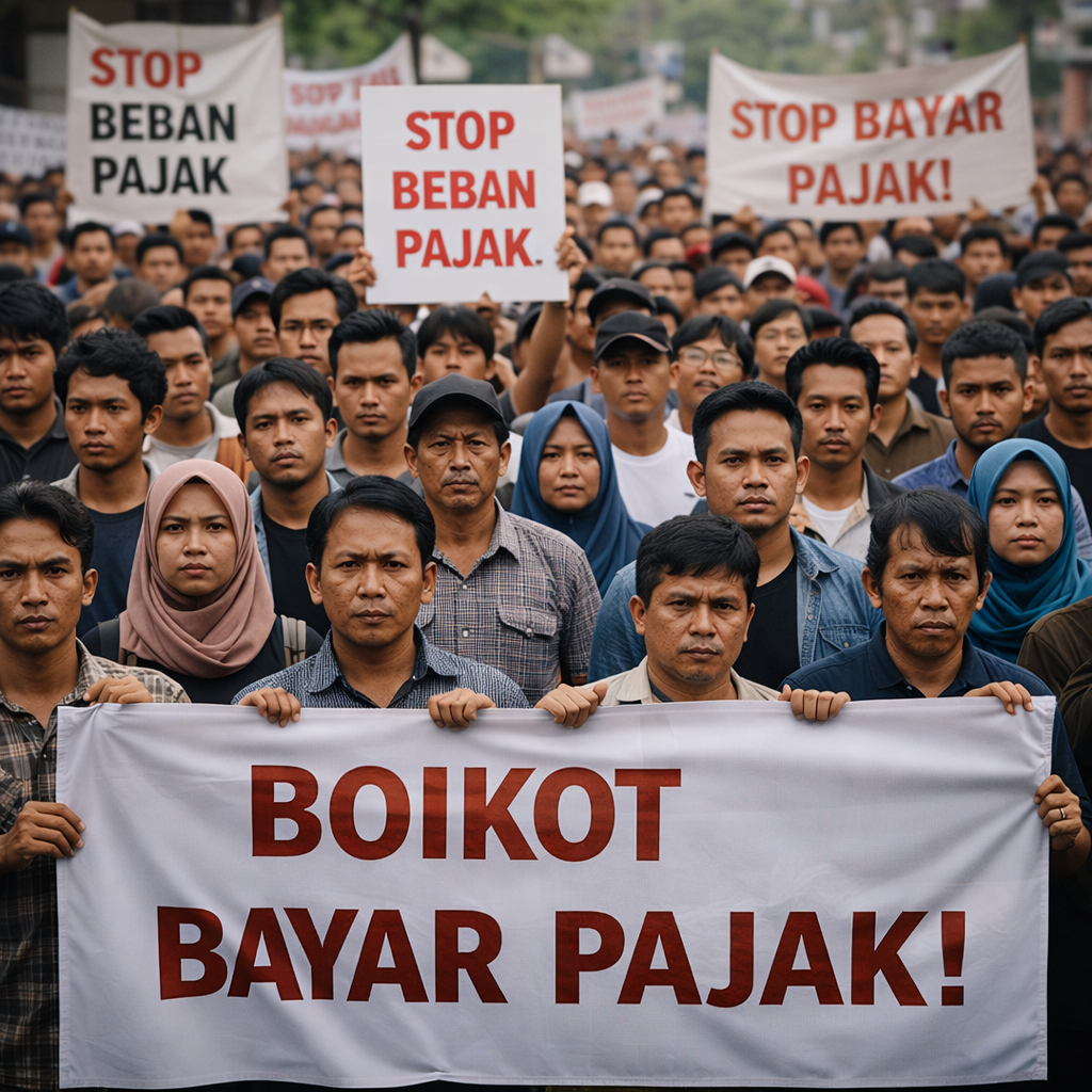 Masyarakat Jatim Serukan “Stop Bayar Pajak”