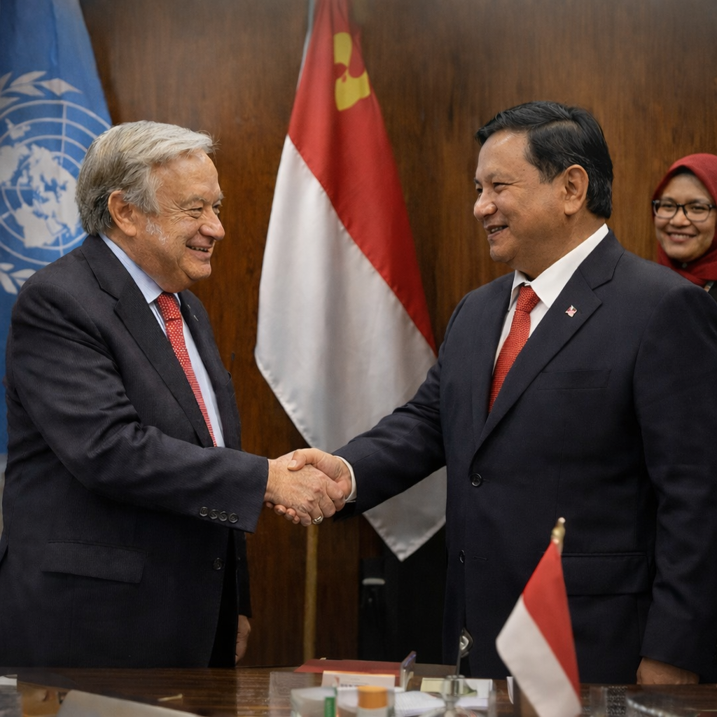 Sekjen PBB Dukung Peran Indonesia di “Board of Peace” Bentukan Amerika