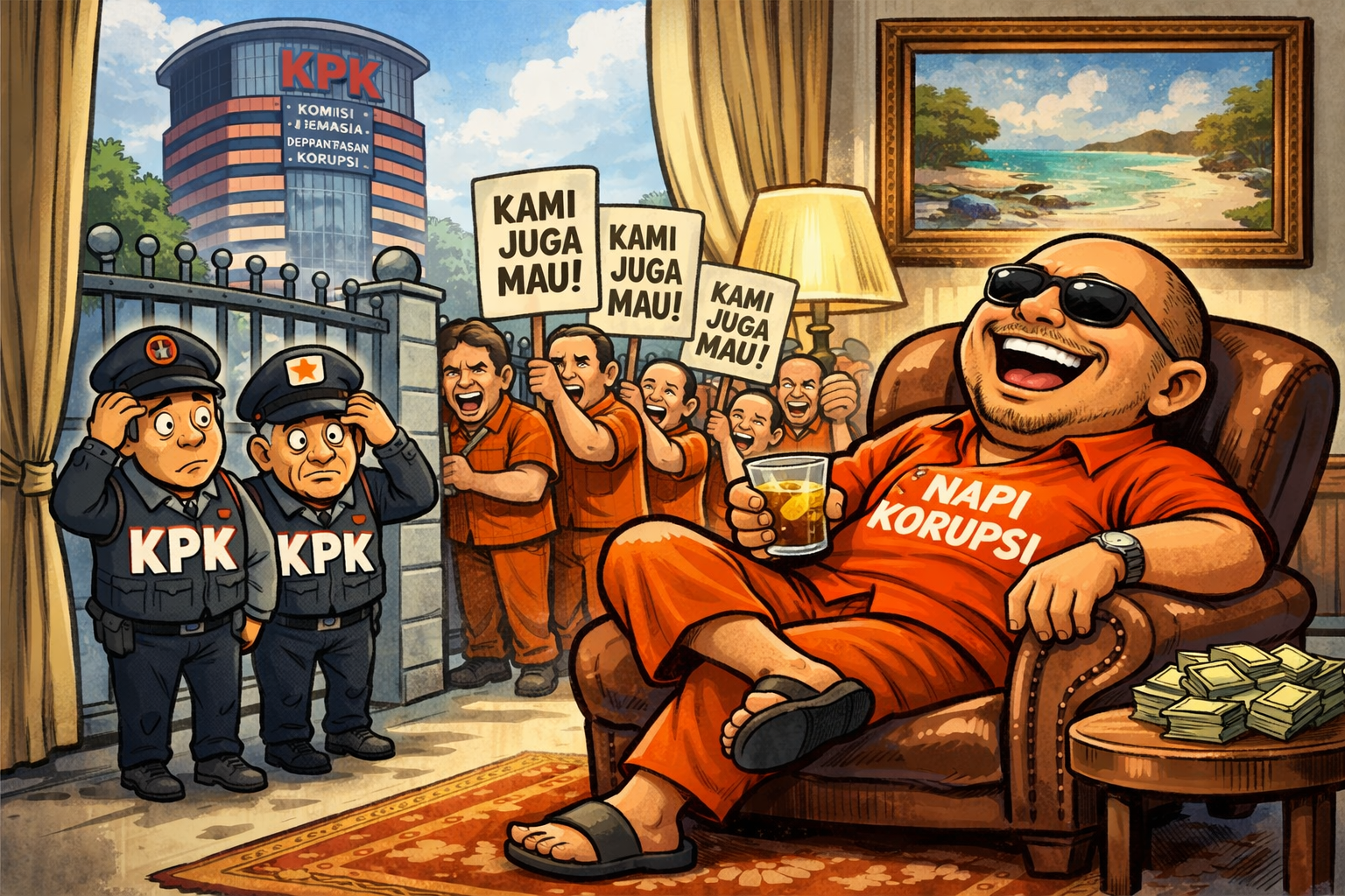 KPK Izinkan Yaqut Jadi Tahanan Rumah, Picu Gelombang Permintaan dari Napi Tipikor?