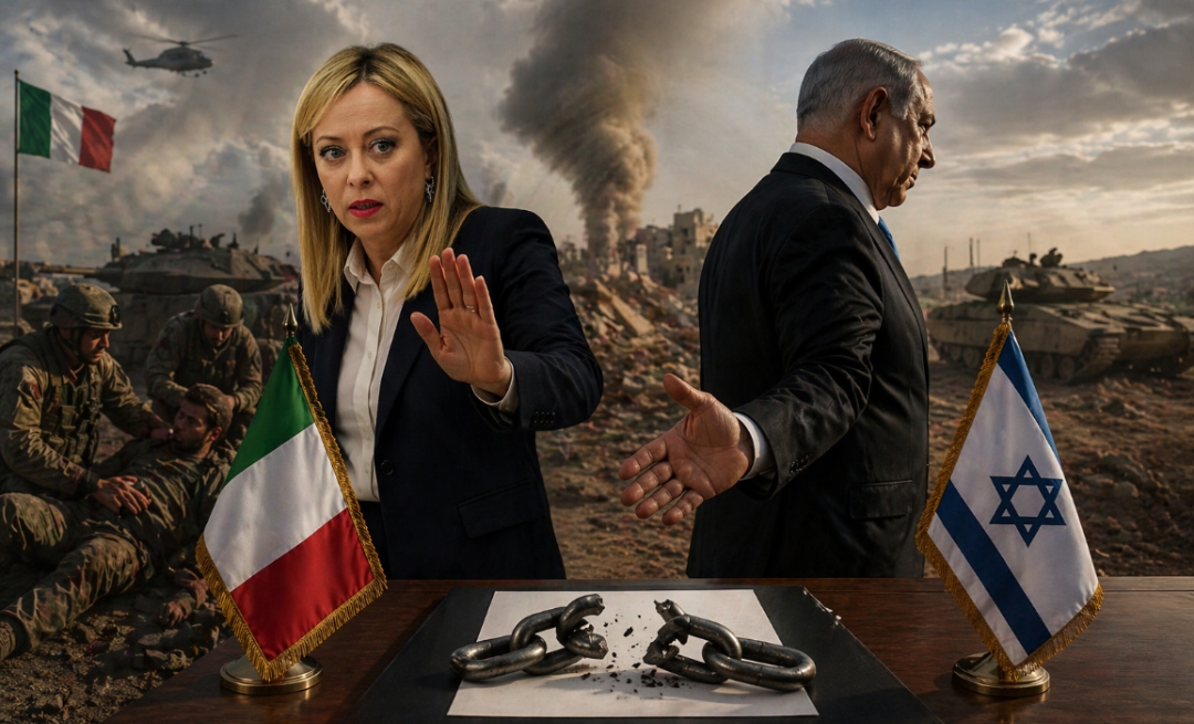 usai pasukannya diserang, italia hentikan perjanjian militer dengan israel