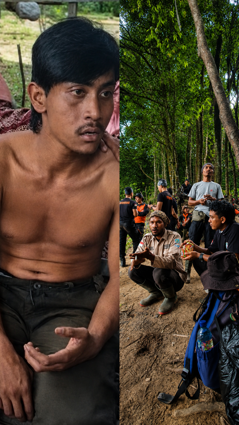Setelah 5 Hari Hilang, Faiz Ditemukan Selamat di Hutan Seulawah Agam